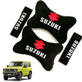 Bantal Suzuki / Bantal Mobil Suzuki 2 in 1 / Bantal Leher Mobil Universal