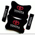 Bantal Toyota / Bantal Mobil Toyota 2 in 1 / Bantal Leher Mobil Universal