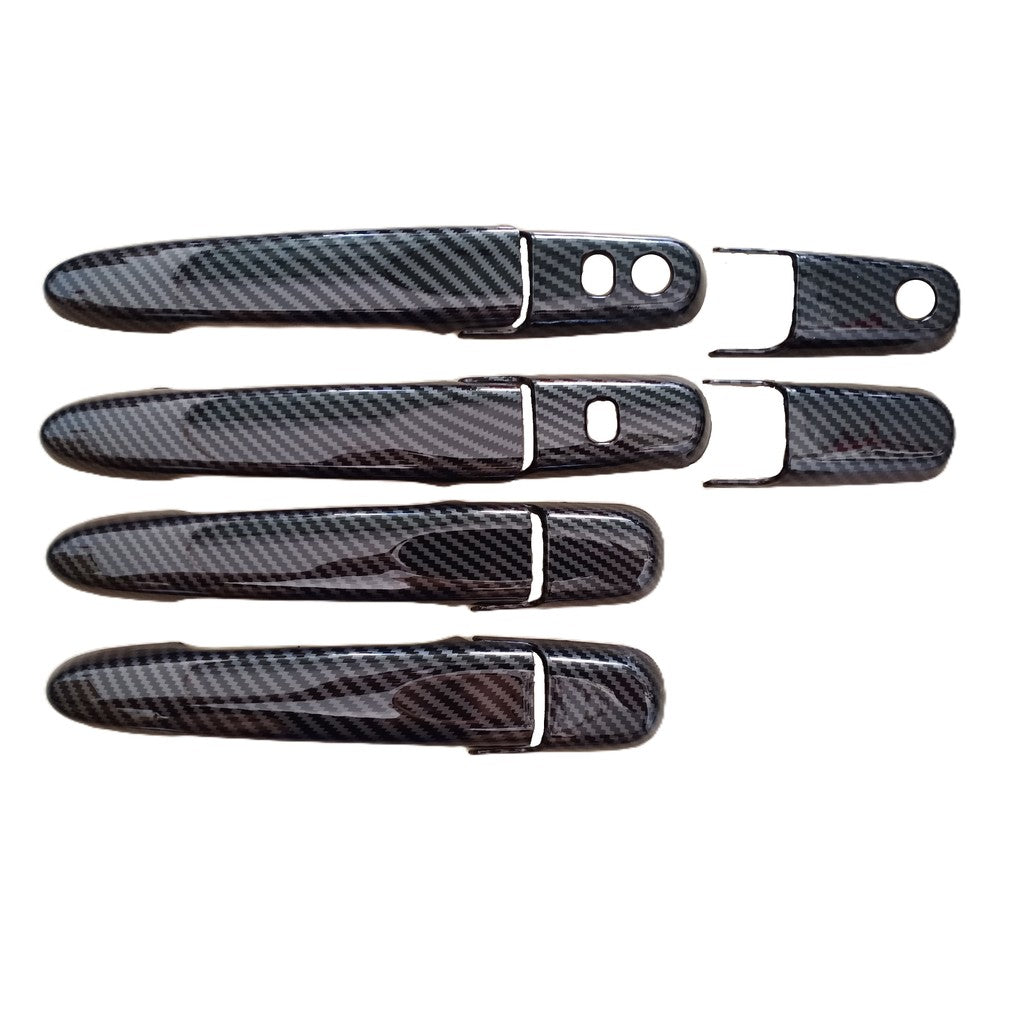 Cover Handle Carbon All New Rush Terios 2018 Up Keyless Smart Key